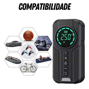 TurboPump™ – Auxiliar de Partida 4 EM 1  | PROMOÇÃO DE LANÇAMENTO